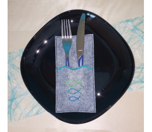 Stickserie ITH -  Besteckhüllen christliche Motive in zwei Größen